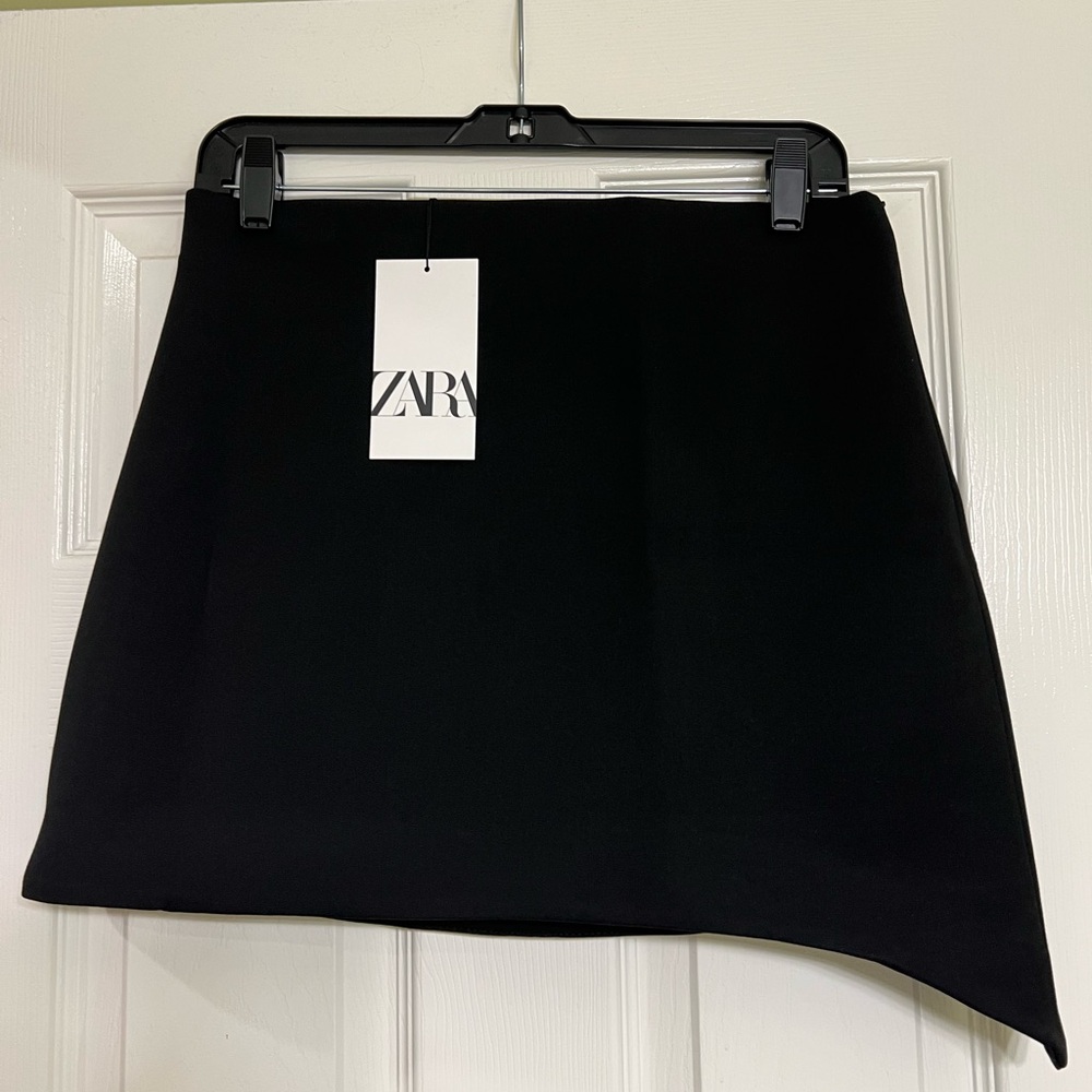 Zara asymmetric mini skirt